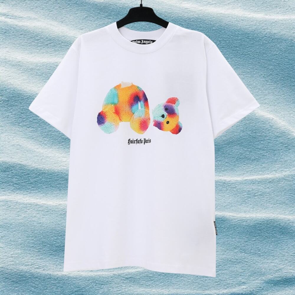 Palm Angels White Short Sleeve